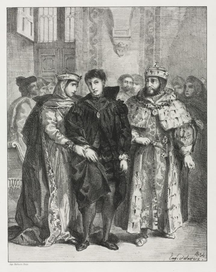 Hamlet — Eugène Delacroix